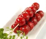 HelenOu666 Chinese Traditional Old Beijing Specialty Peking Hawthorn Ball Preserved Fruit Snack Bing Tang Hu Lu ???????? (12pcs) - Image 3