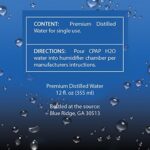 CPAP H2O Premium Distilled Water - 24 Bottle Pack - Image 3