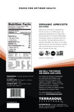 Terrasoul Superfoods Organic Sun-Dried Apricot 6lb Bundle (3-2lb Resealable Packages) - Image 2