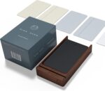 Undated Daily Productivity Planner Checklist - 120 To Do List Cards, 10 Goal Setting Cards, Walnut Stand and Card Holder - Perfect Note Pads for Work Desk - ADHD Office Accessories - Effective Task Analog Organizer Notebook - Image 2