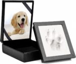 PCS Paw Print Kit, Dog Gifts, Clay Pawprints Keepsake for Dog and Cat, Dog Print Kit-Black