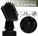 Caddy Splash Golf Water Brush - Retractable Brush with Nylon-Bristles Head - Wide Cleaning Coverage - Anti-Leak Reservoir Tube - Squeeze Bottle for Easy Cleaning - 7.5 Inches, Holds 4 Ounces of Water - Image 2
