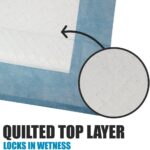 BV Pet Potty Training Pads for Dogs Puppy Pads, Pee Pads, Quick Absorb, 22" x 22" Training Pad, 100 Count Dog Pee Pads, Doggie Pads, Disposable Puppy Pee Pads - Image 3