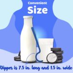 COOKIE DIP AND OREO COOKIES. Three Packages Of Six Cream Filled Sandwich Cookies With Three Milk Dippers Kitchen Utensils Blue Dunking Tools (3 Snack Packs, 6 Items Total) - Image 3