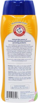 Arm & Hammer Super Deodorizing Shampoo For Dogs - Odor Eliminating Dog Shampoo For Smelly Dogs & Puppies With Arm & Hammer Baking Soda -- Kiwi Blossom Scent, 20 Fl Oz - Image 2