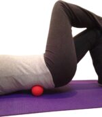 Kieba Massage Lacrosse Balls for Myofascial Release, Trigger Point Therapy, Muscle Knots, and Yoga Therapy. Set of 2 Firm Balls (Blue and Red) - Image 2
