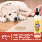 Bodhi Dog Not Here! Spray | Trains Your Pet Where Not to Urinate | Training Corrector for Puppies & Dogs | for Indoor & Outdoor Use | No More Marking | Made in The USA (8 Ounce) - Image 3