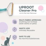 Uproot Cleaner Pro Pet Hair Remover - Special Dog Hair Remover Multi Fabric Edge and Carpet Scraper by Uproot Clean - Cat Hair Remover for Couch, Pet Towers & Rugs - Gets Every Hair! - Image 3