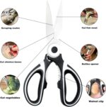 High-Performance Heavy Duty Kitchen Shears Set, 2 Pack, Dishwasher Safe, Perfect for Chicken, Fish, Meat, Vegetables, Herbs, BBQ, and More - Indispensable Helper in Every Kitchen - Image 2