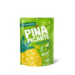 Crispy Green Pina Picante, Ginger Lime Dried Pineapple, Healthy Real Fruit Snacks, 1.76 Ounce, 12 Single Serve Bags