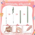 17 Pcs Bible Highlighters and Pens No Bleed Through Aesthetic Stationary Set 12 Pastel Highlighter Colored Markers 5 Cute Gel Pens for Journaling Planner Study School Office Supplies (Smart Style) - Image 2