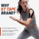 KT Tape, Original Cotton, Elastic Kinesiology Athletic Tape, 20 Count, 10 Precut Strips, Pink, 20 Precut Strips - Image 3