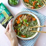 Lotus Foods Variety Pack - Organic Millet & Brown Rice Ramen Noodles with Red Miso Soup + Gourmet Jade Pearl Rice Ramen Noodles with Miso Soup, Japanese Noodles & Broth - 10, 2.8 oz. Packs of Each - Image 3